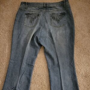 Women's Denim Jeans (Cato) Freyed Hem